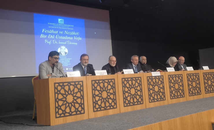 Akademisyenlerimiz ''Fesahat ve Nezaket: Bir Dil Üstadına Vefa''  Programında