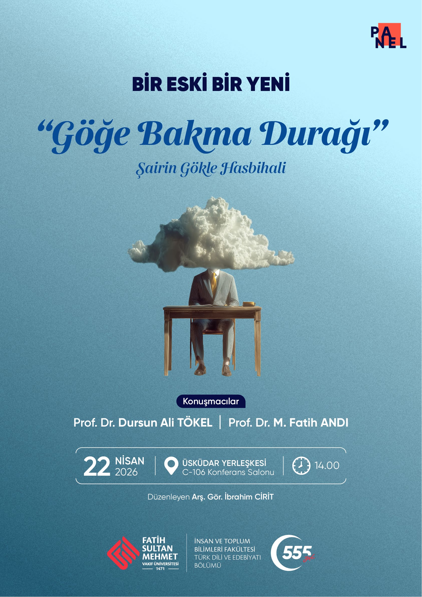 Şairin Gökle Hasbihali: ''Göğe Bakma Durağı''