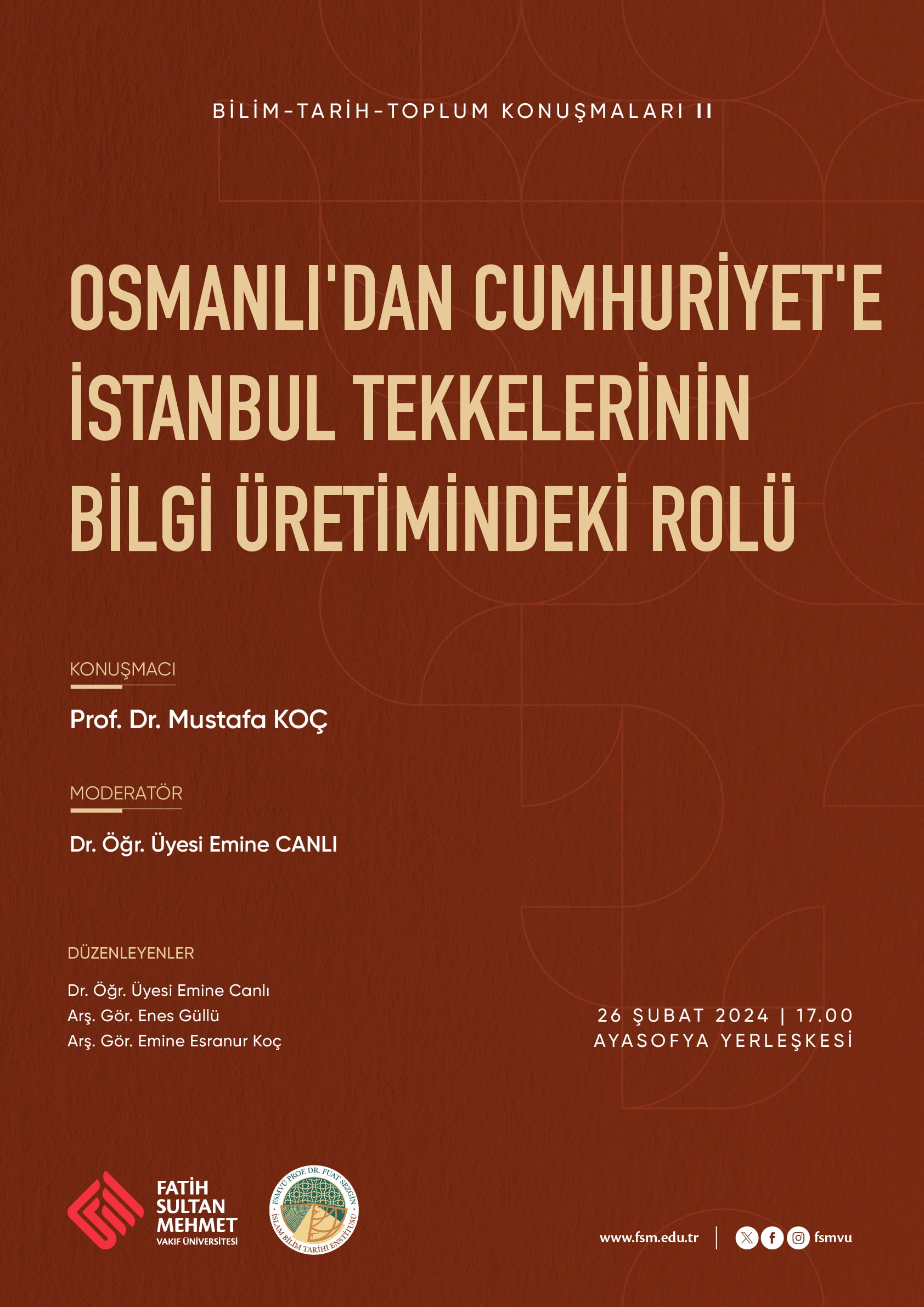 Bilim-Tarih-Toplum Konuşmaları