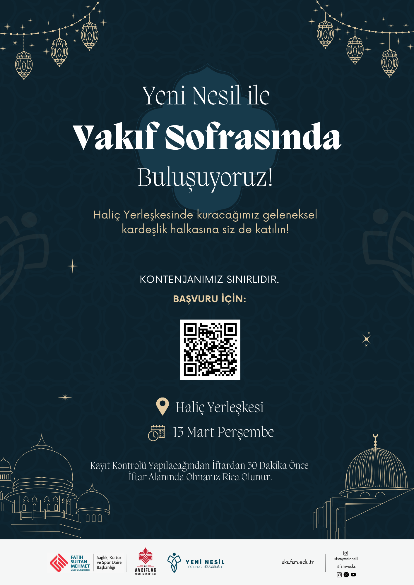 Yeni Nesil İle Vakıf Sofrasında Buluşuyoruz