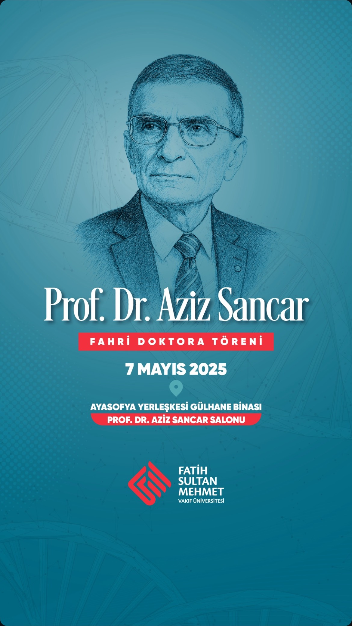 Prof. Dr. Aziz SANCAR Fahri Doktora Töreni