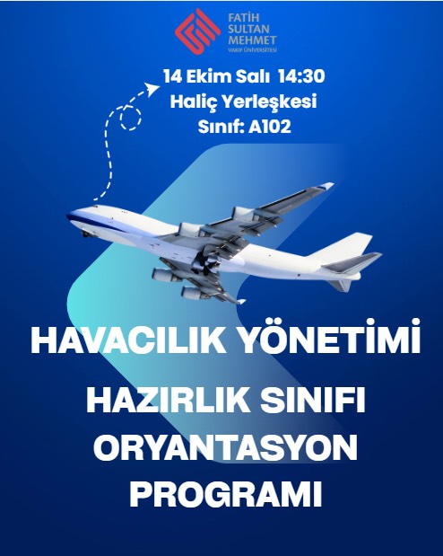 Havacılık Yönetimi Bölümü İngilizce Hazırlık Sınıfı Öğrencileri Tanışma Toplantısı