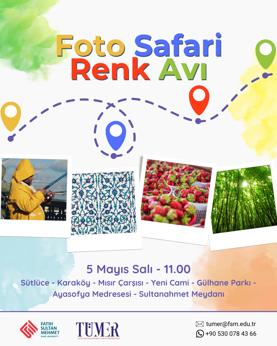 Foto Safari ile Renk Avı
