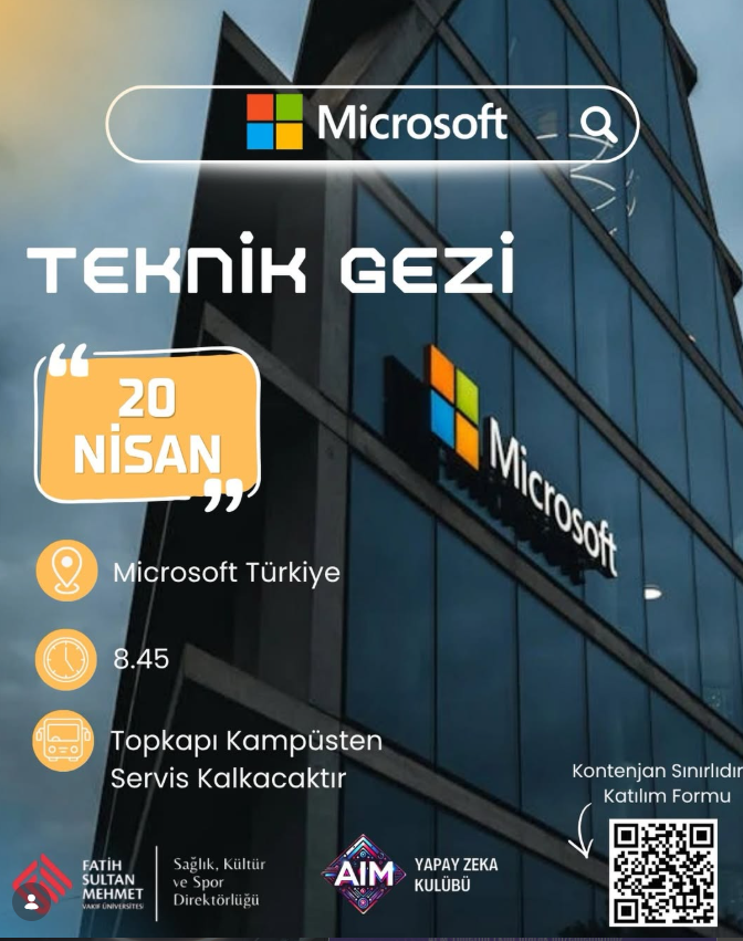 Microsoft Teknik Gezisi