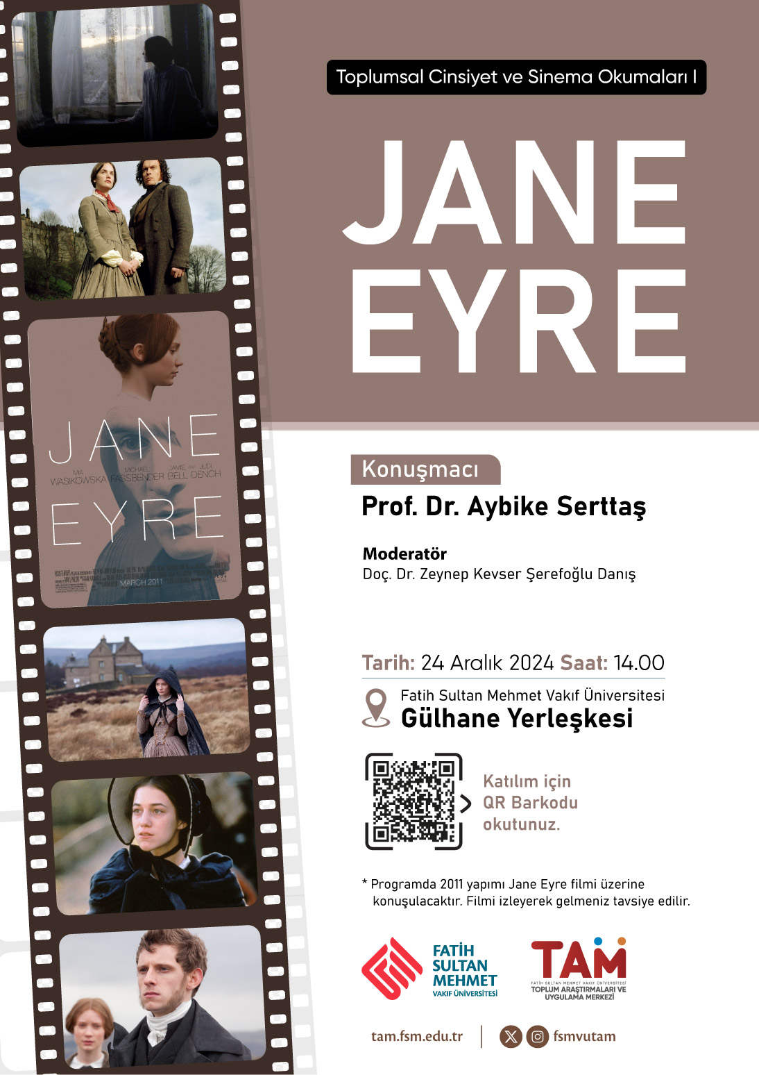 Toplumsal Cinsiyet Okumaları I: JANE EYRE