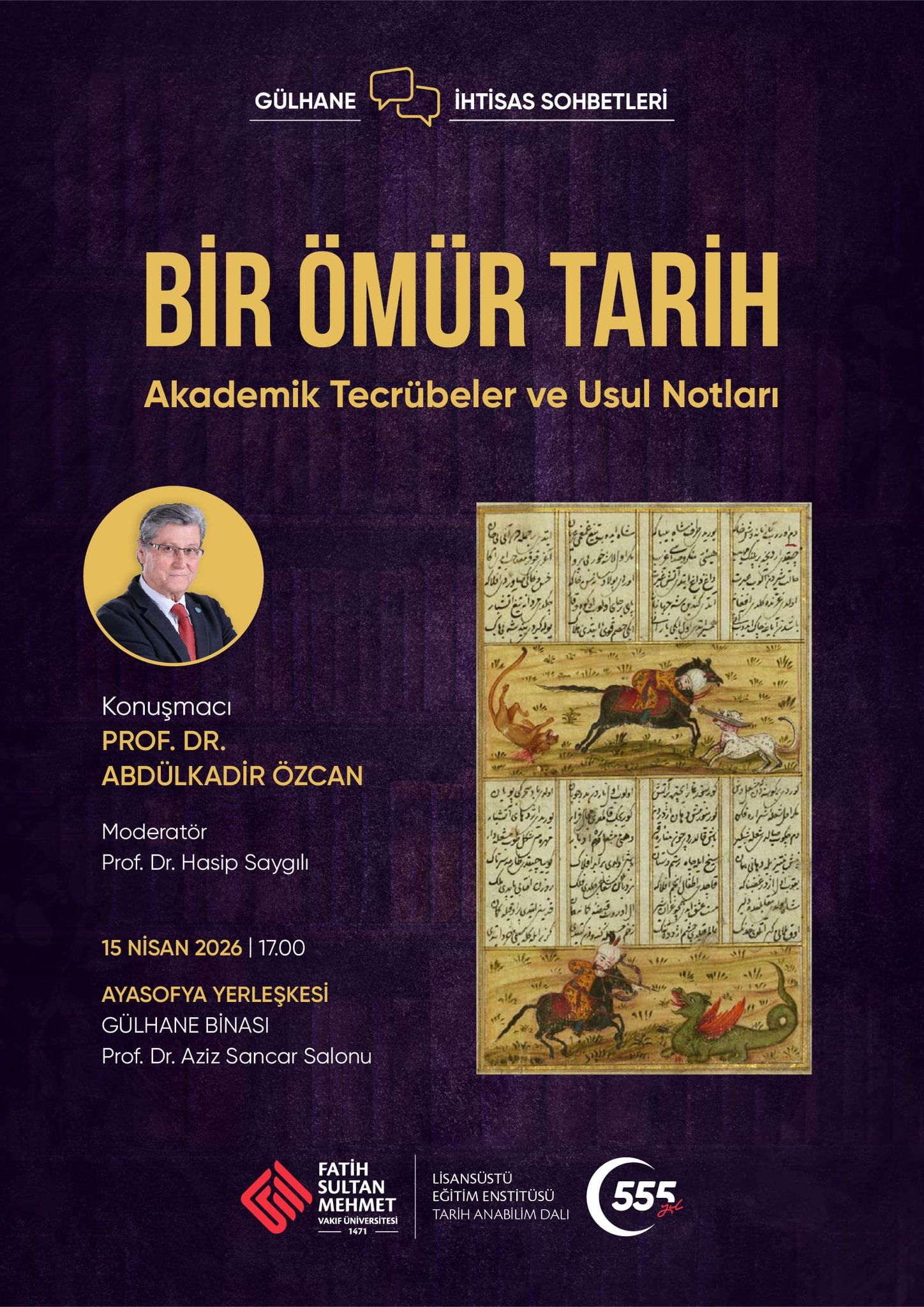 Bir Ömür Tarih: Akademik Tecrübeler ve Usul Notları