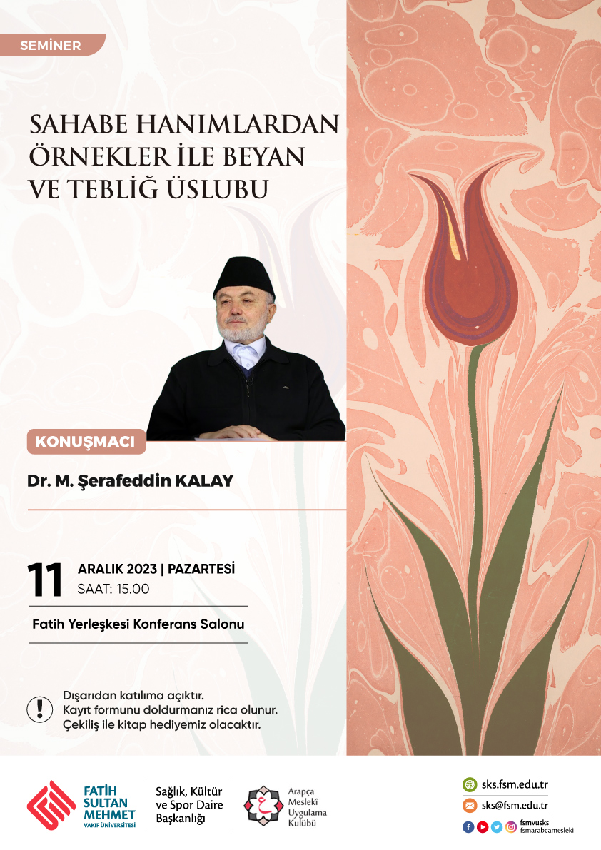 Arapça Mesleki Uygulama Kulübü - Konferans