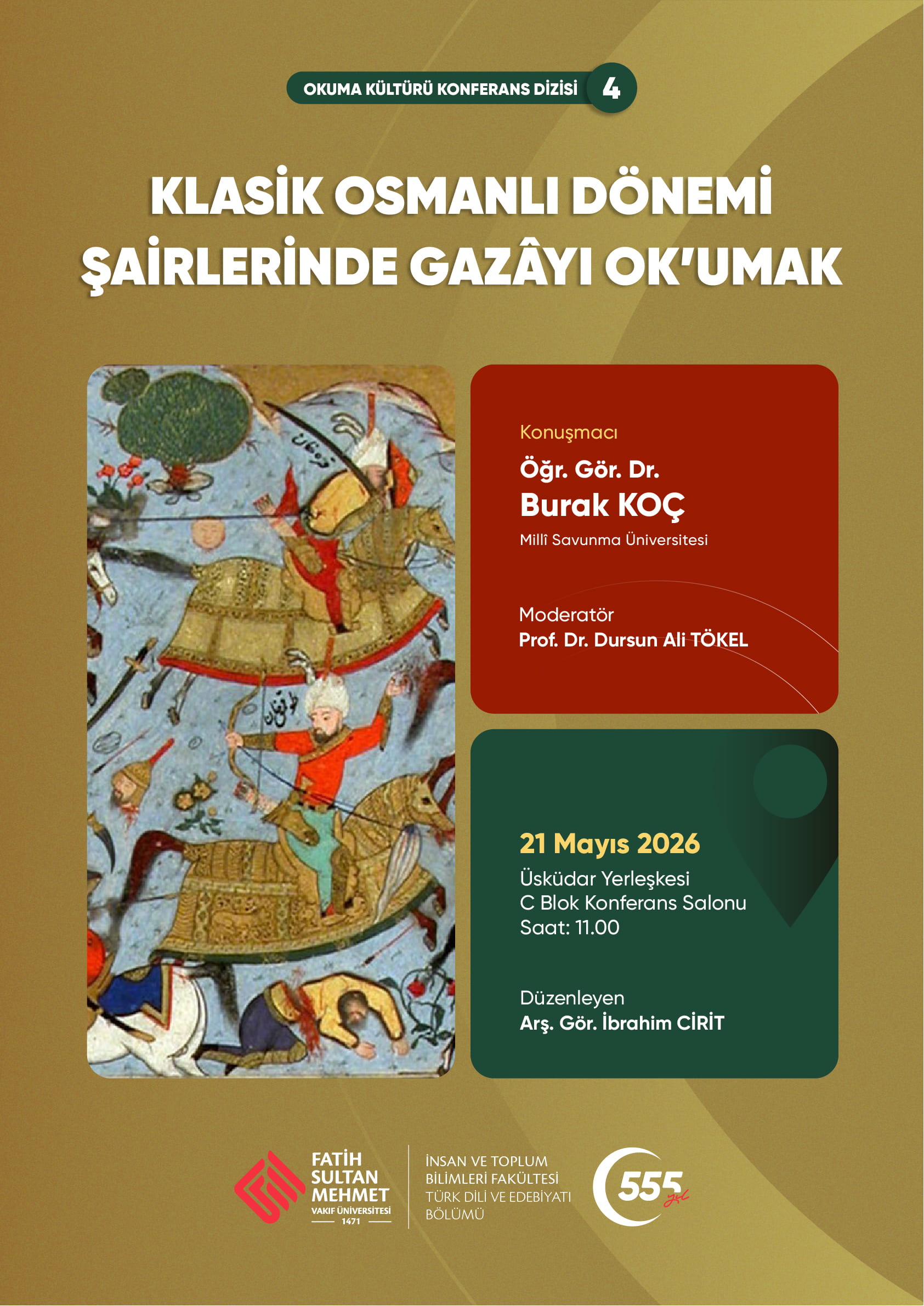 Klasik Osmanlı Dönemi Şairlerinde Gazâyı Ok'umak