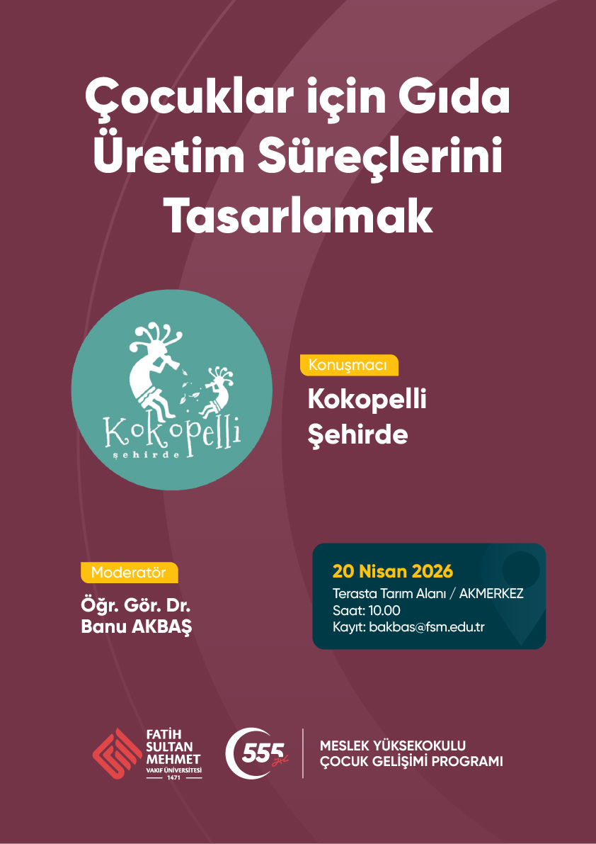Çocuklar İçin Gıda Üretim Süreçlerini Tasarlamak