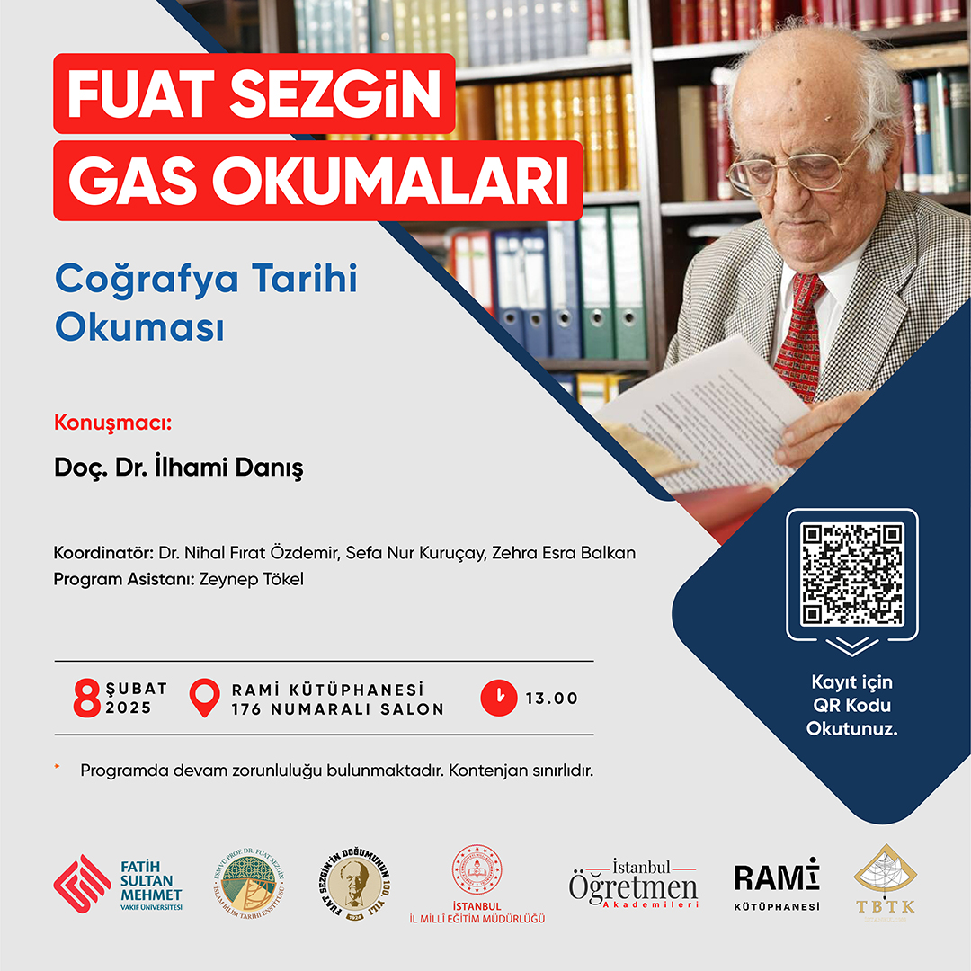 Fuat Sezgin GAS Okumaları-Coğrafya Tarihi Okuması