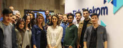 Bilgisayar Mühendisliği Öğrencilerimizle Türk Telekom’daydık
