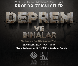 Mimarlık Kulübü - Tecrübe Söyleşileri - Deprem ve Binalar