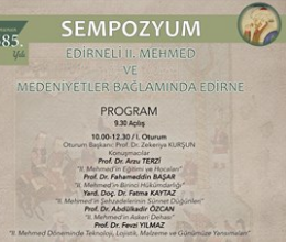 Edirneli II. Mehmed ve Medeniyet Bağlamında Edirne