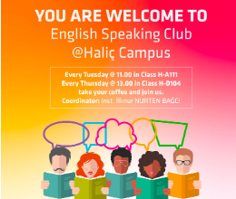 English Speaking Club @ Halic Campus