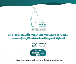 VI. Uluslararası Üniversiteler Münazara Yarışması