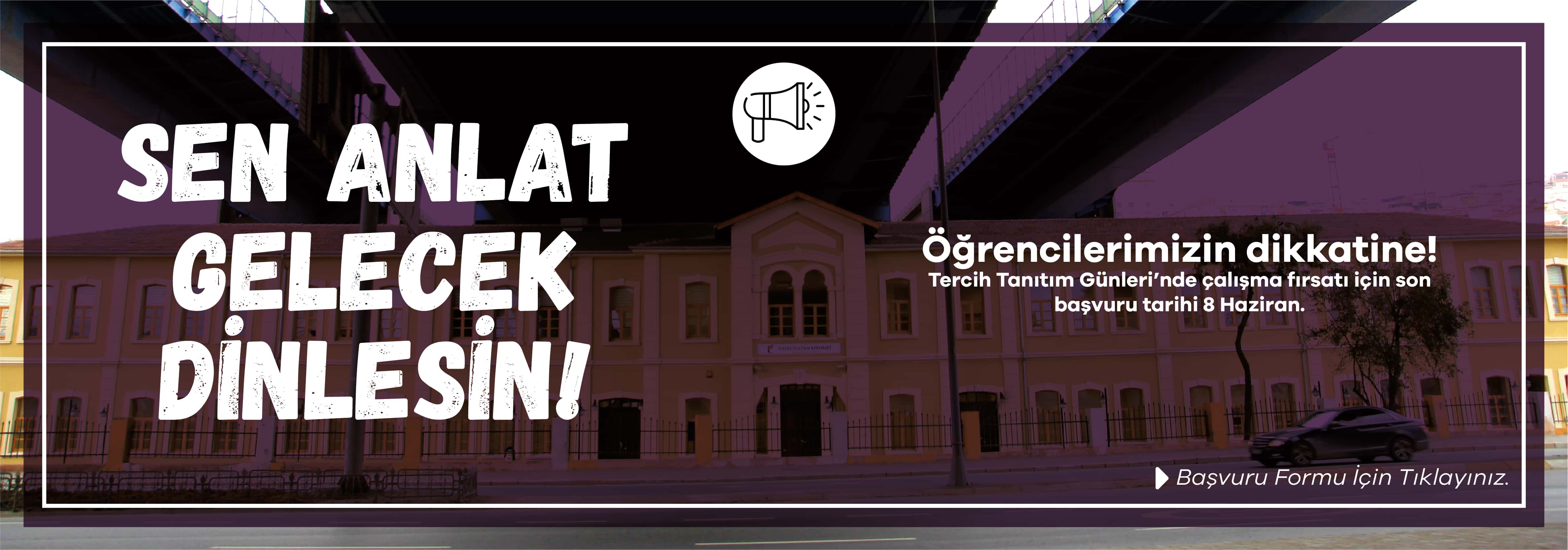 Tercih Tanıtım Günleri Öğrenci Başvuruları