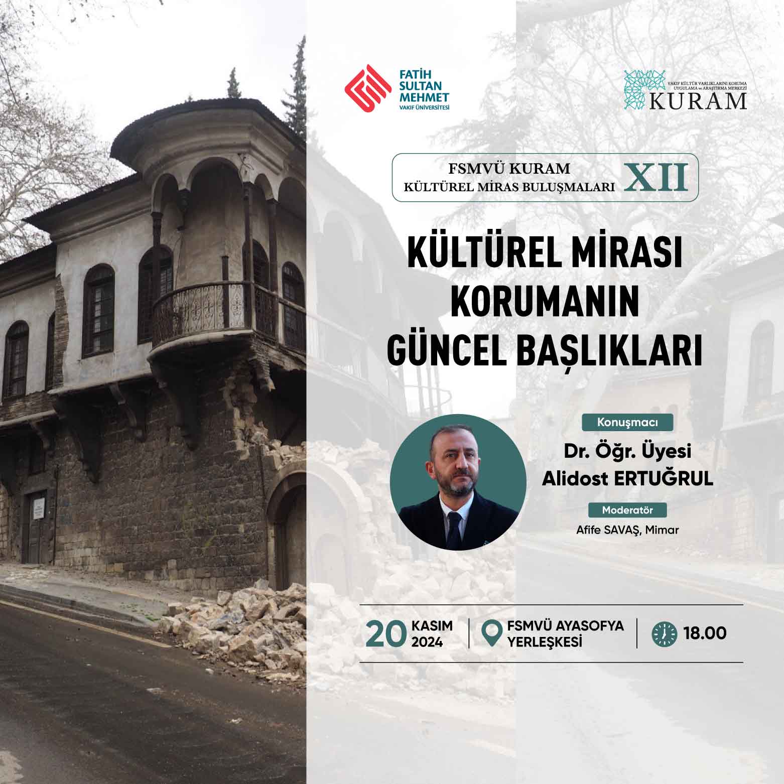 KURAM Kültürel Miras Buluşmaları XII