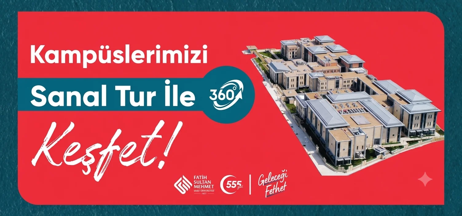 Kampüslerimizi Sanal Tur İle Keşfet