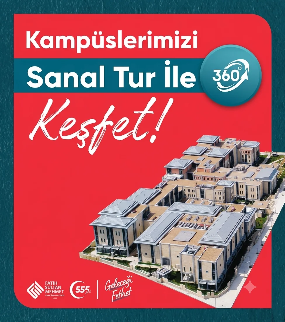 Kampüslerimizi Sanal Tur İle Keşfet