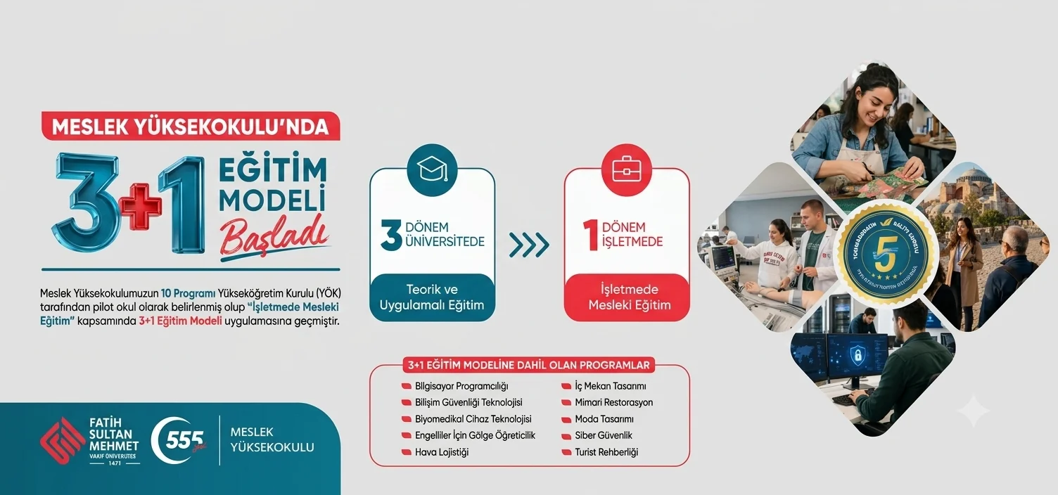 3+1 Eğitim Modeli Başladı