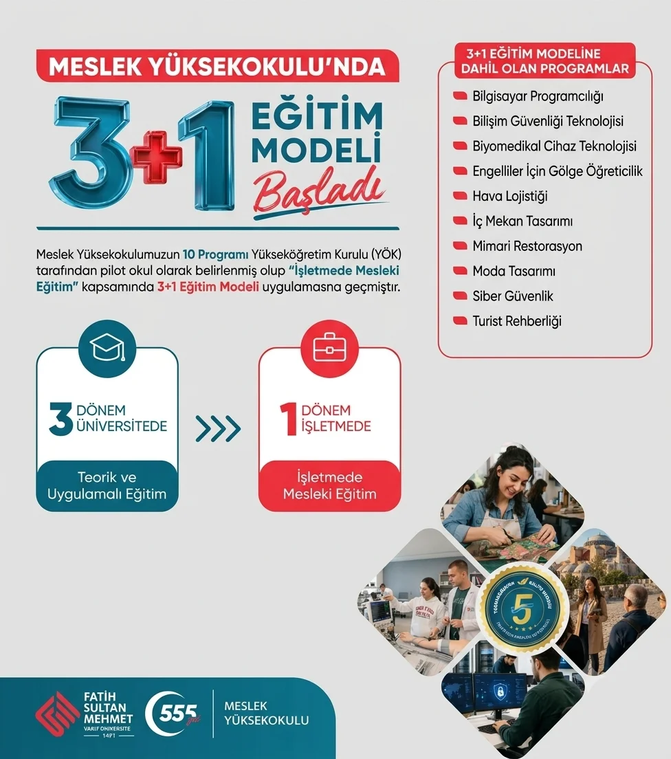 3+1 Eğitim Modeli Başladı