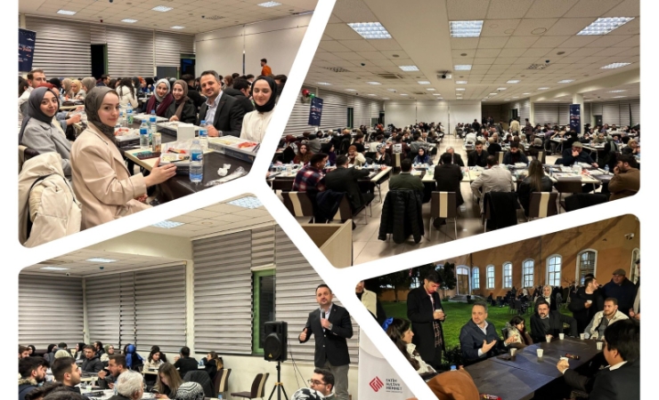 Üniversitemiz Medeniyet ve Düşünce Kulübü iftarı gerçekleştirildi