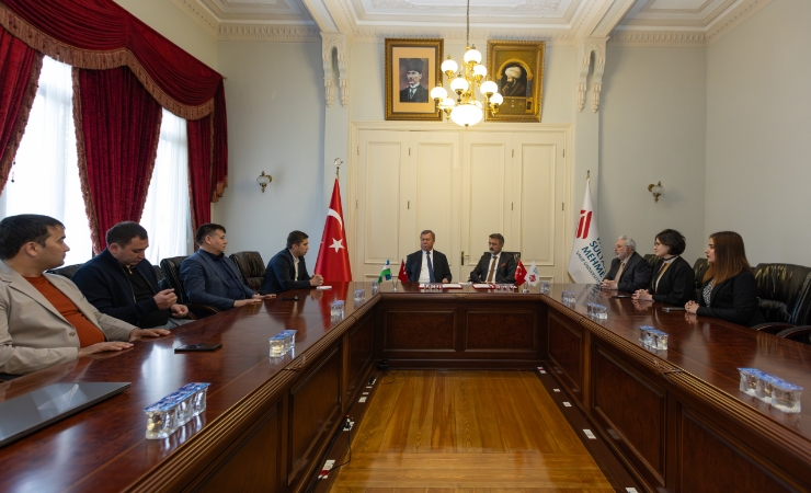 Alfraganus Üniversitesi Heyetinin Üniversitemizi Ziyareti