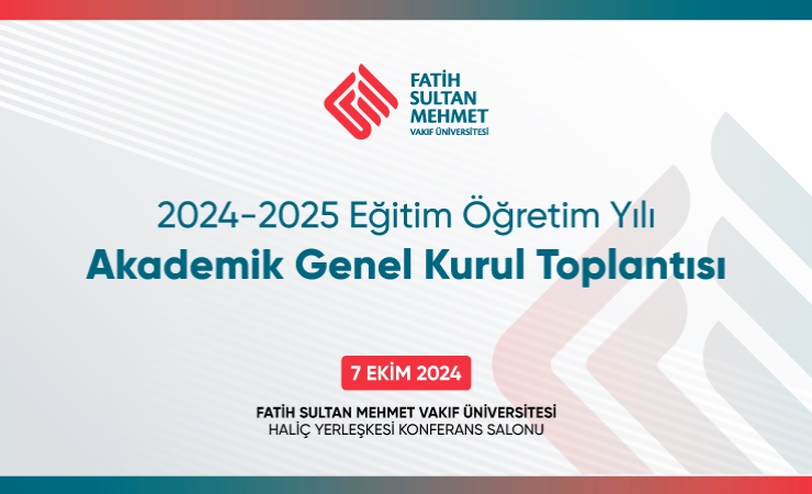 2024-2025 Eğitim Öğretim Yılı Akademik Genel Kurul Toplantımız Yapıldı