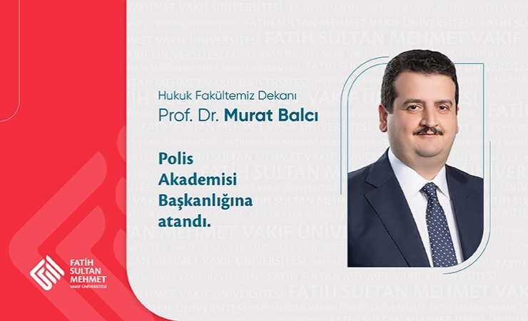 Hukuk Fakültesi Dekanımıza Önemli Görev