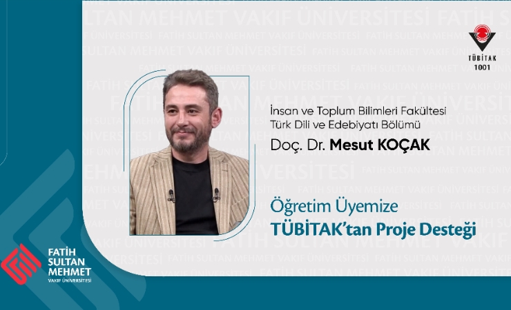 Doç. Dr. Mesut Koçak’a TÜBİTAK’tan Destek