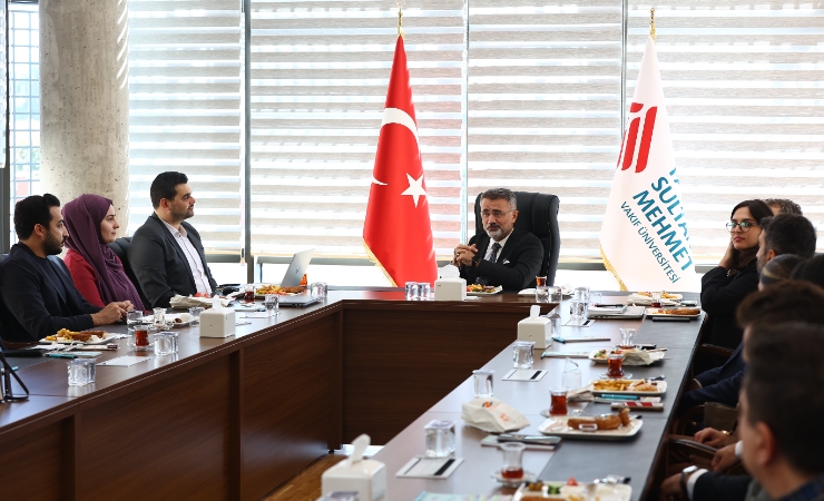 Rektörümüz Prof. Dr. Nevzat Şimşek, İstanbul’daki Üniversitelerin TTO-TEKMER Yöneticileriyle Buluştu