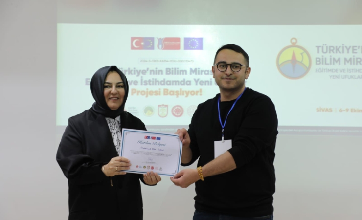 “Türkiye’nin Bilim Mirası: Eğitimde ve İstihdamda Yeni Ufuklar” Projesi Sivas’ta Tamamlandı