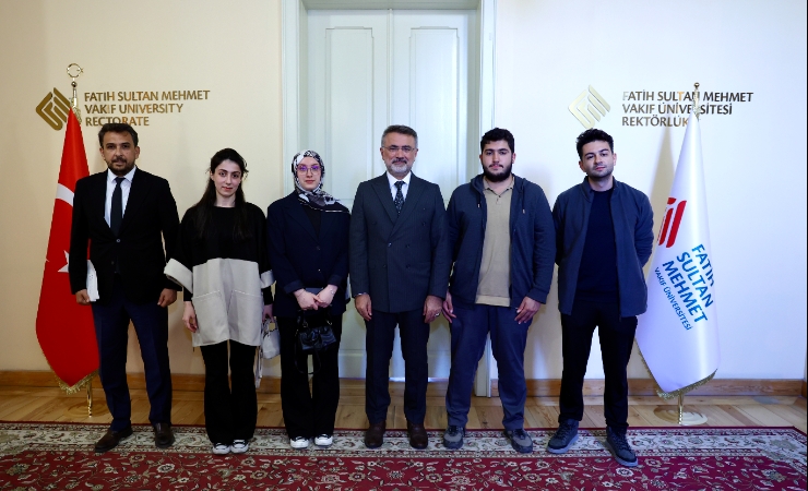 TEKNOFEST Takımlarımızdan Rektörümüze Ziyaret