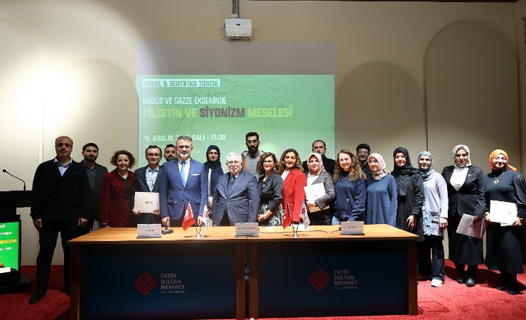 Filistin ve Siyonizm Farkındalık Eğitiminde Sertifika Töreni Gerçekleştirildi