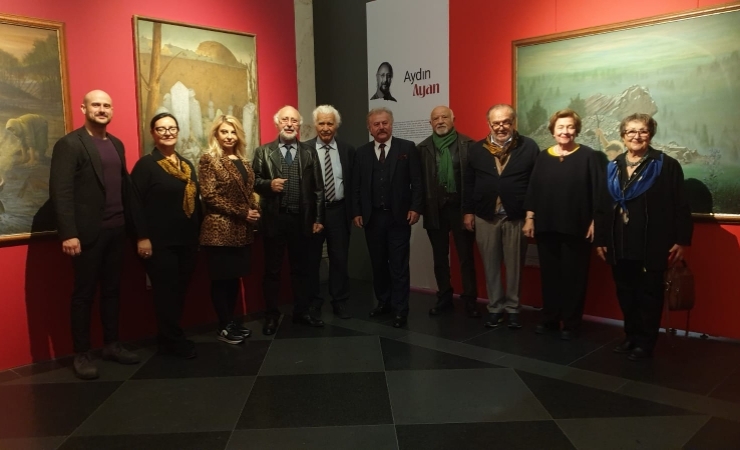 Prof. Dr. Aydın Ayan’ın Eserleri Riga’da Sanatseverlerle Buluştu