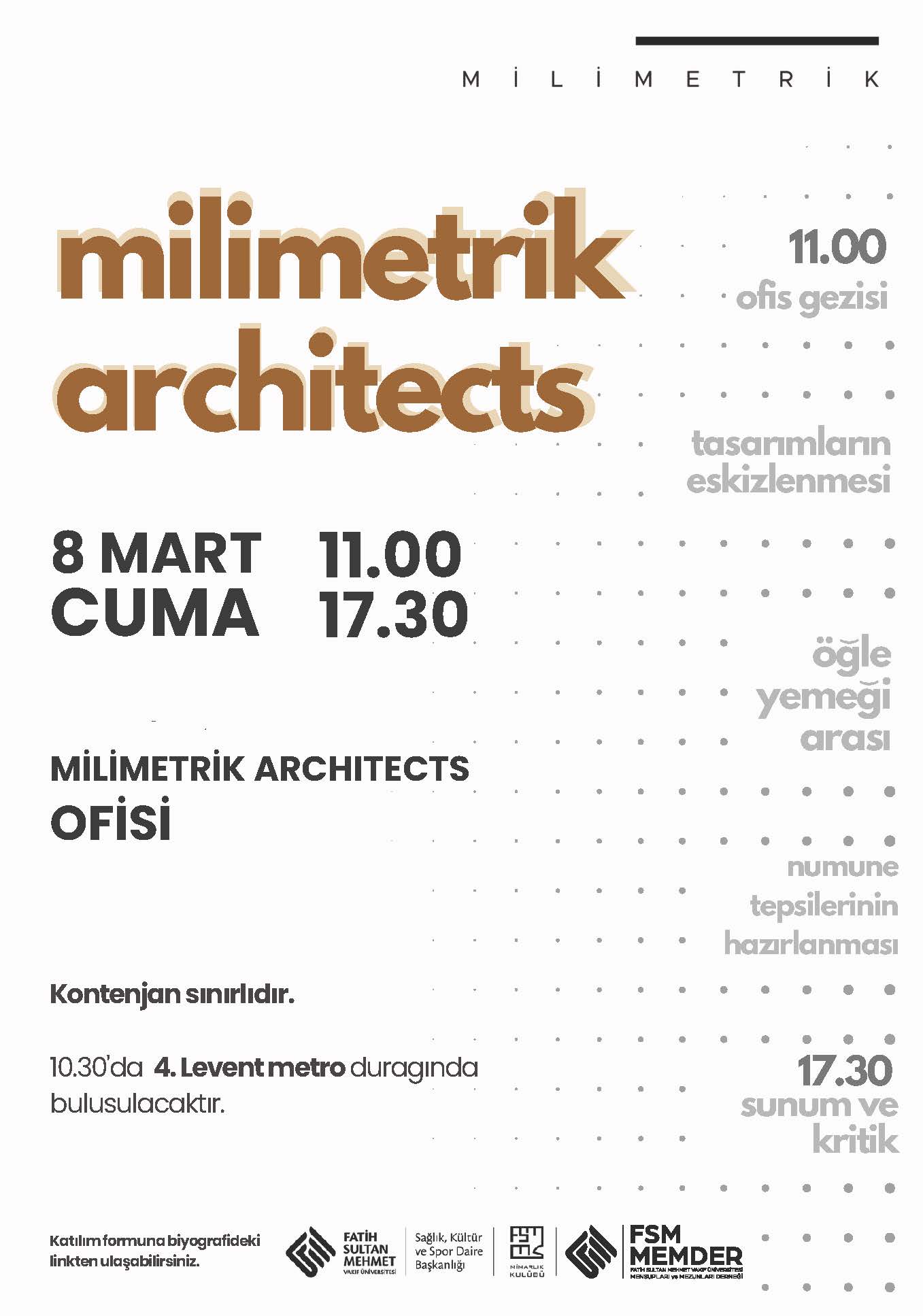 Milimetrik Architects Ofis Gezisi