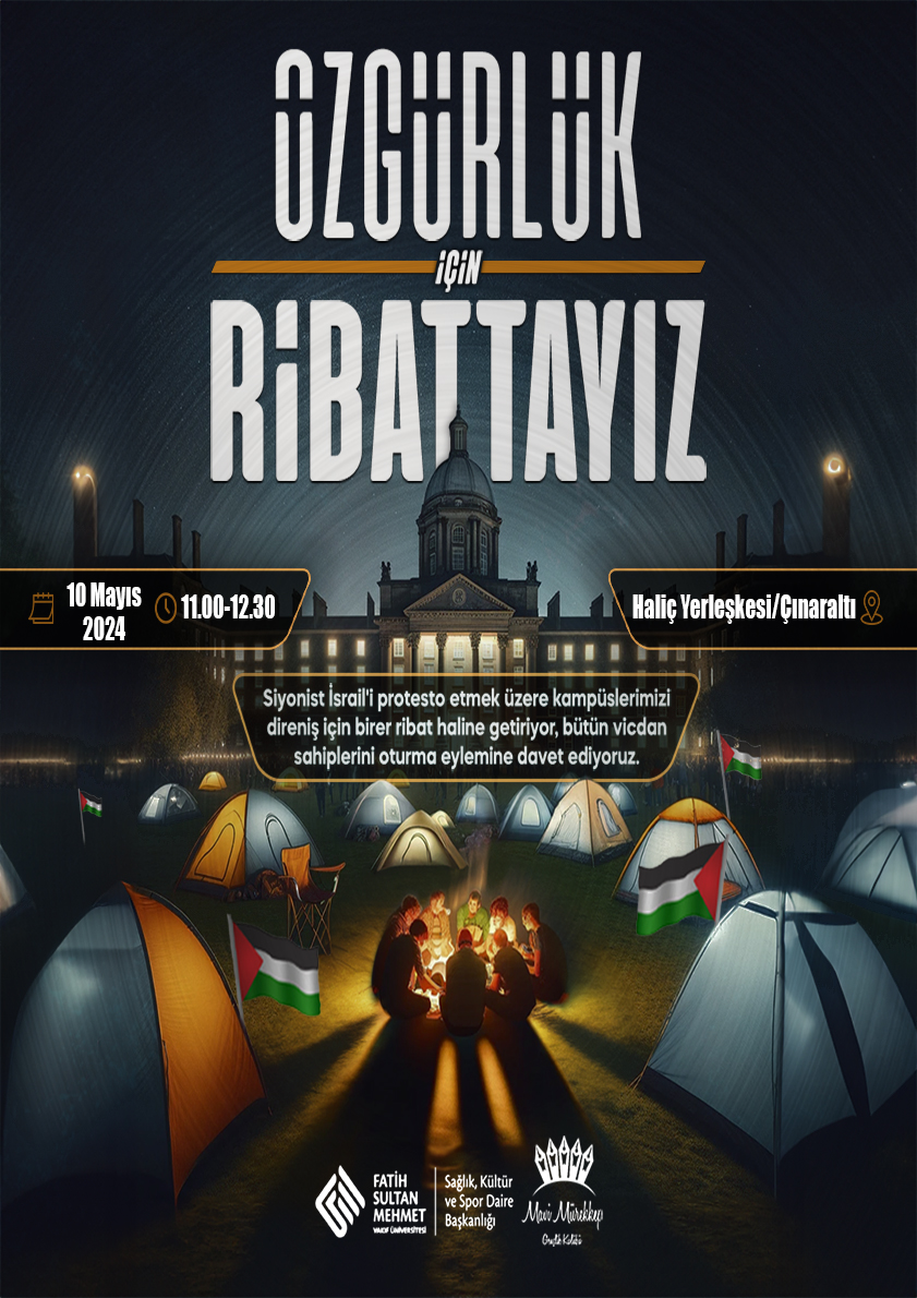 FİLİSTİN İÇİN RİBAT EYLEMİ