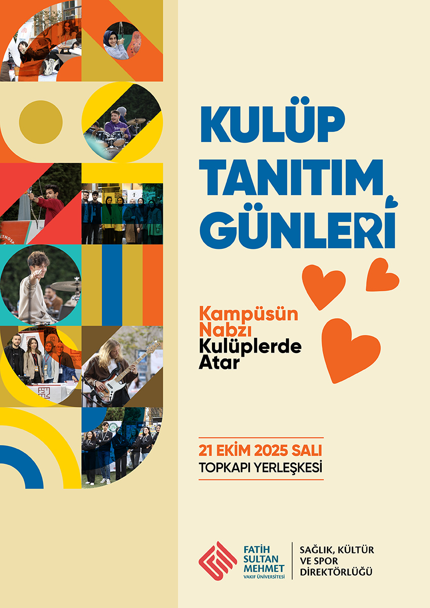 FSMVÜ’de Kulüp Tanıtım Günleri Başlıyor! | 21 Ekim Salı