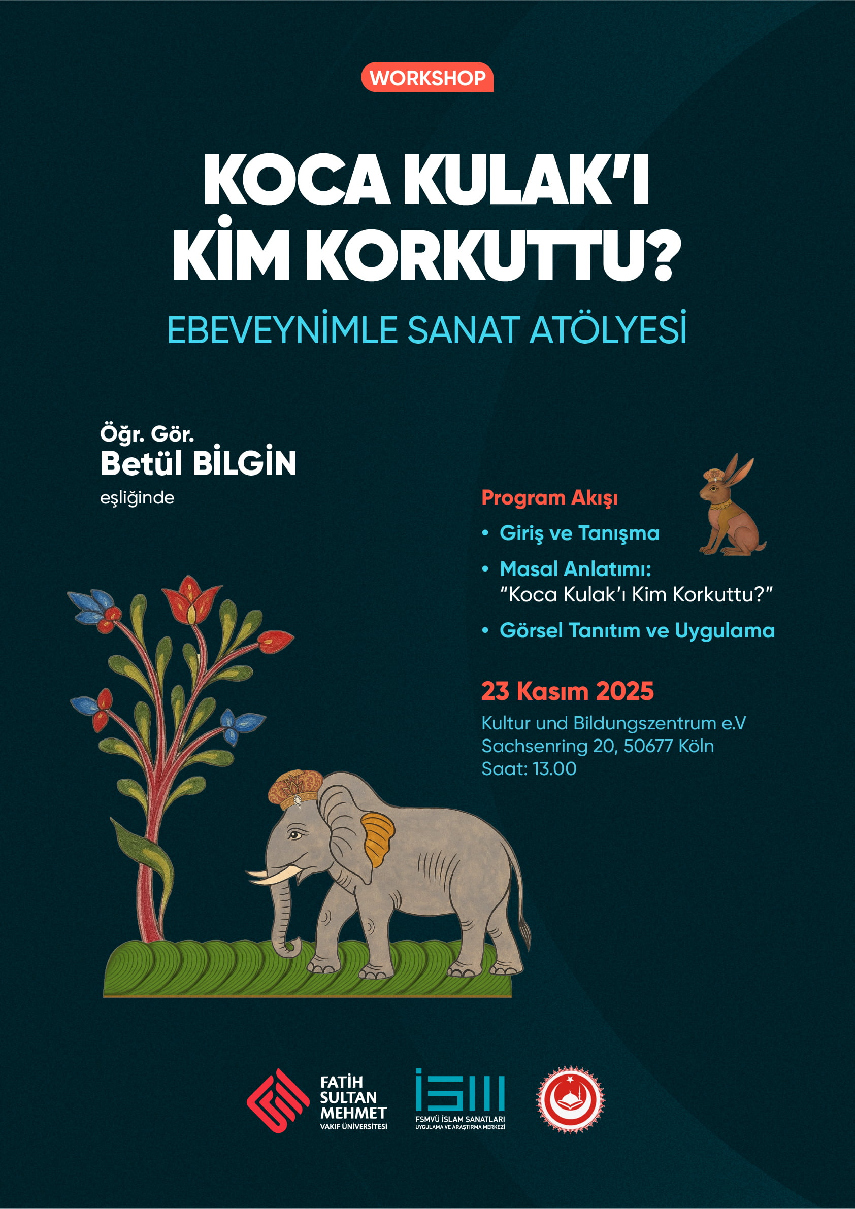 Kocakulak'ı Kim Korkuttu? Ebeveynimle Sanat Atölyesi