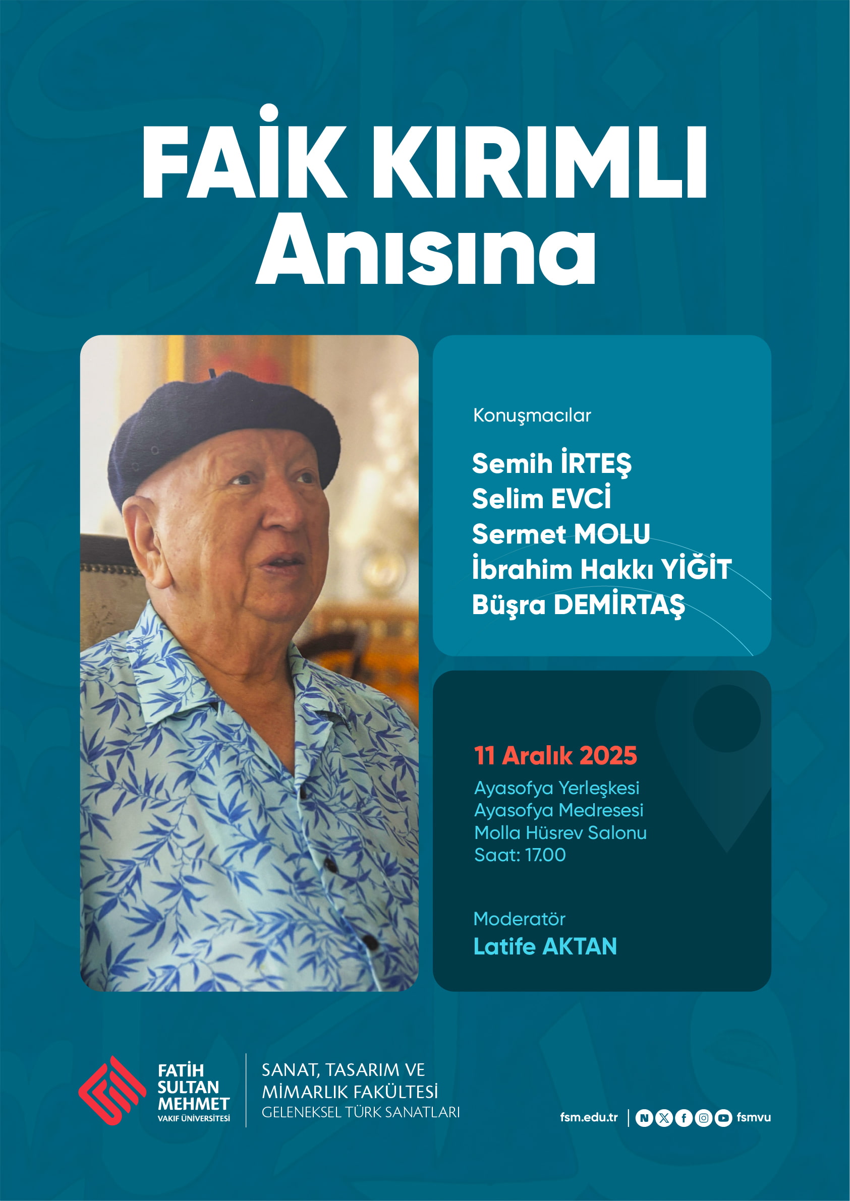 FAİK KIRIMLI ANISINA