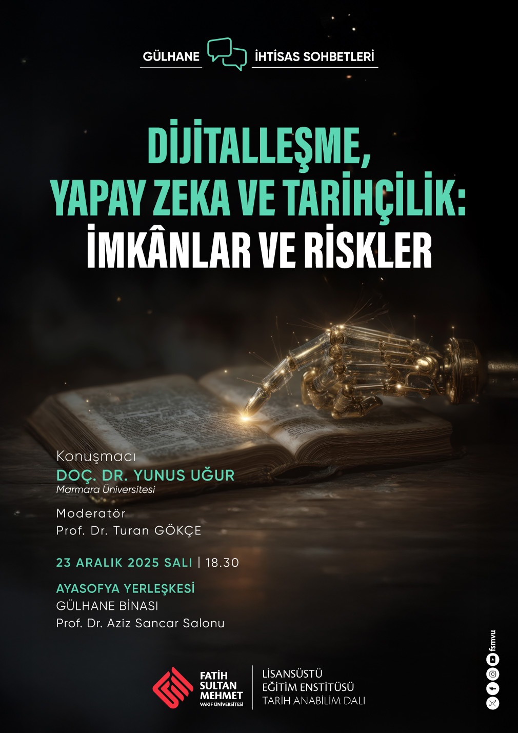 Dijitalleşme, Yapay Zeka ve Tarihçilik: İmkânlar ve Riskler