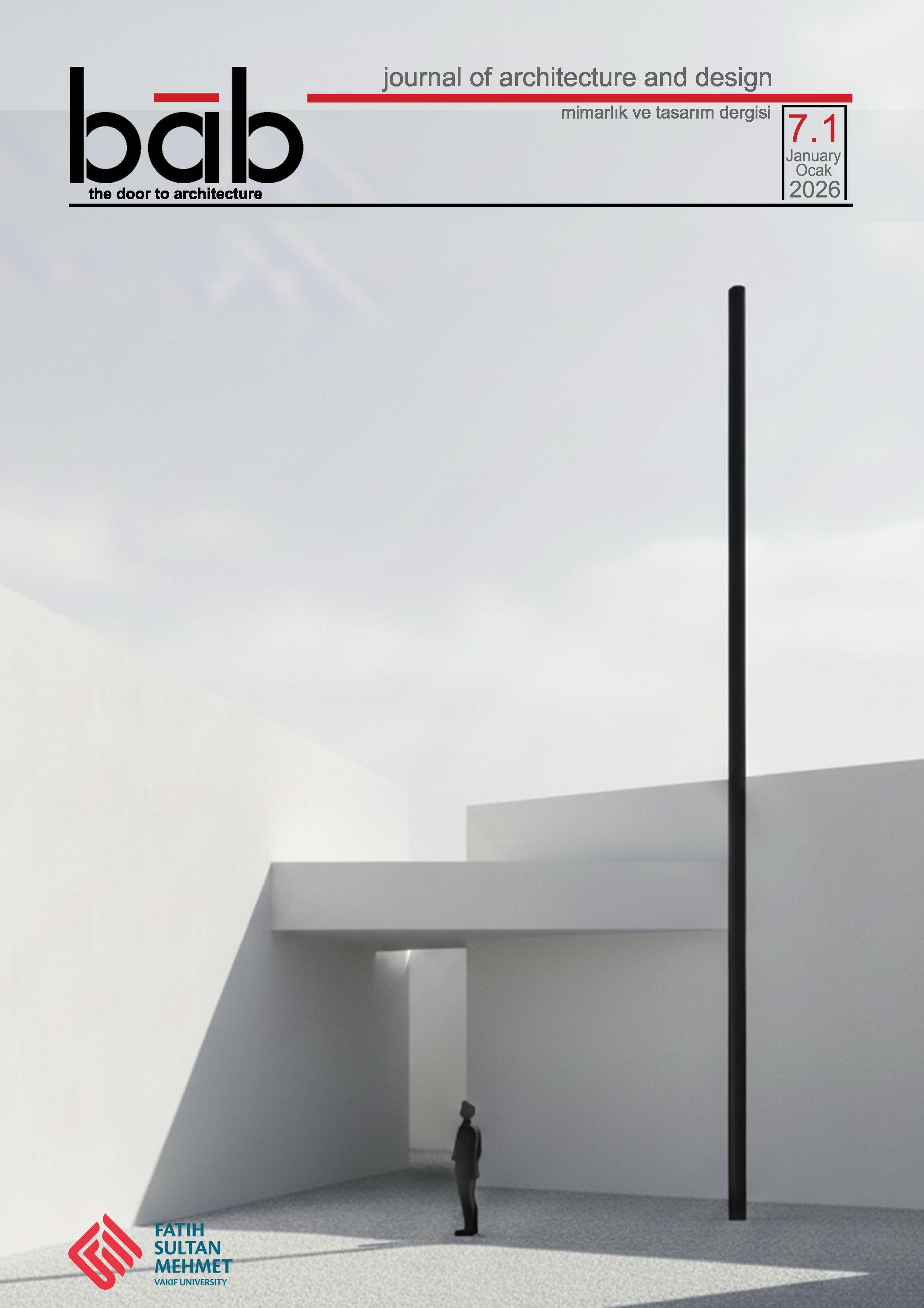 bab Journal of Architecture and Design kapağı